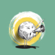 Earth hand holding megaphone. Concept for social networks, promotion and advertising. hand draw sketch design vector illustration.