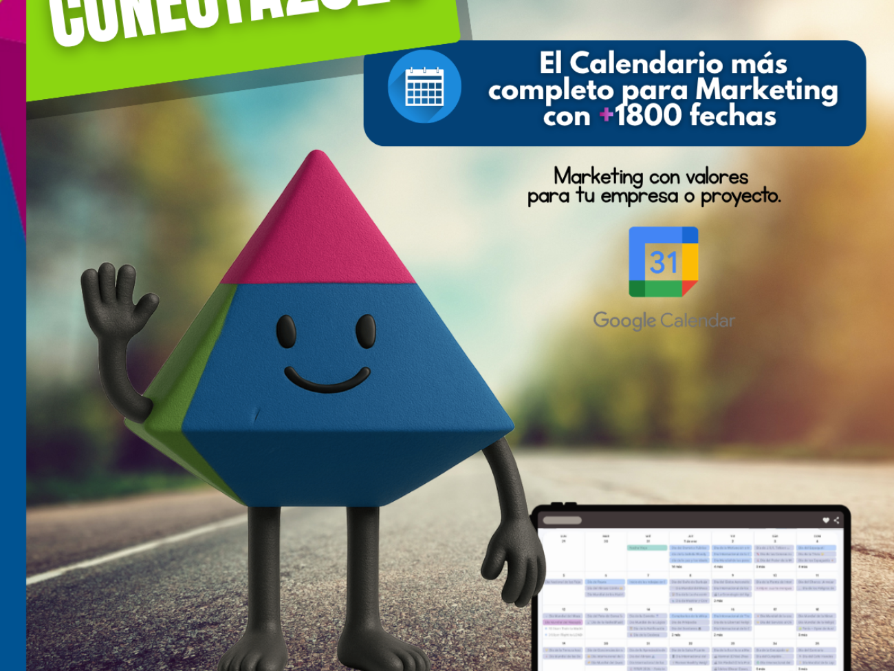 mejor calendario de marketing en internet